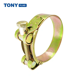 Carbon Steel Industrial Heavy Duty Hose Clamp Metal T-bolt Hose Clamp