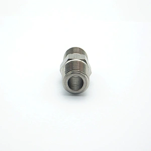 3/8'' NPT Male Hex Nipple High Pressure SS316 Tube Connector Fitting
