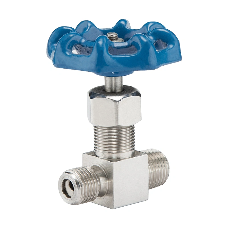 Compression 3000psi Stainless Steel Male Threaded Hydraulic Flow Control Needle Valve