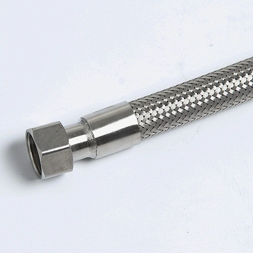 Heat Resistant Stainless Steel Braided Steam Gas Hose High Pressure Metal Flexible Hose Pipe