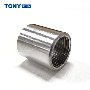 TONY Stainless Steel 304 316 Female Thread Coupling Screwed End Pipe Fitting
