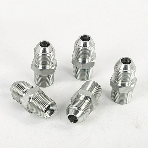 Industrial High Temp Oil Pipeline Fitting Stainless Steel Compression Hydraulic Hose Connector Union Pipe Fittings