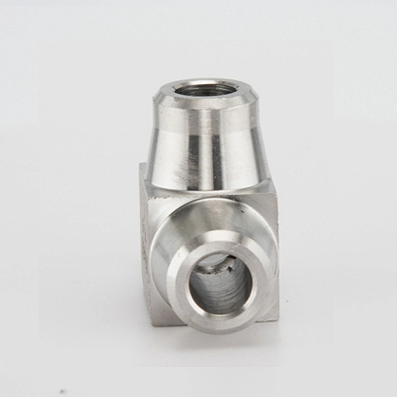 Instrumentation Butt Weld Tee 316 Stainless Steel Tube 6000 PSI Pipe Fitting