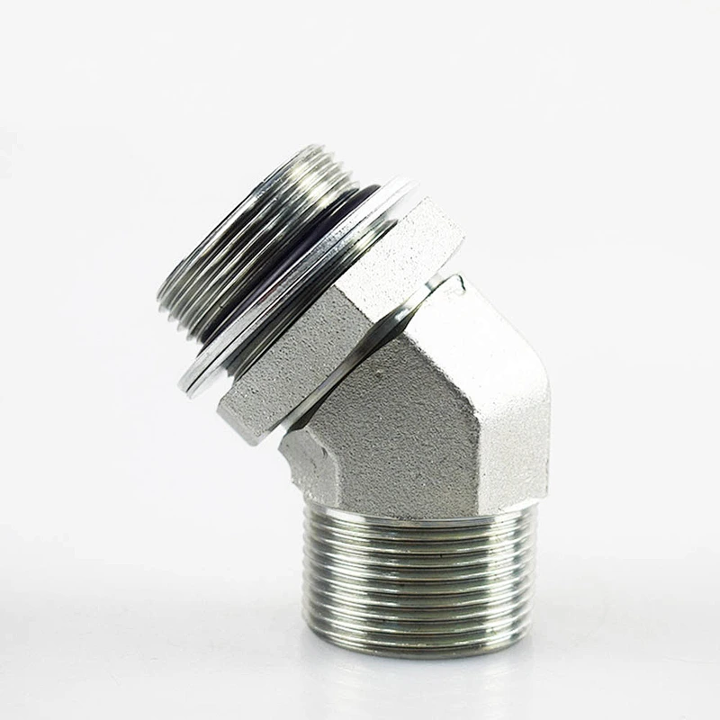 Industrial Hydraulic Fittings Elbow Union Stainless Steel Steam Oil Compression Hose Pipe Fitting