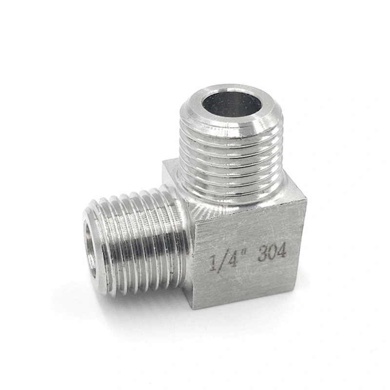 3/4'' NPT Male Thread 90 Degree Elbow Stainless Steel Tube Compression Fitting