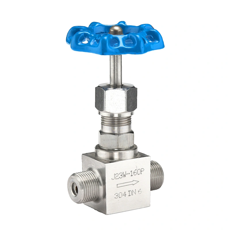 Compression 3000psi Stainless Steel Male Threaded Hydraulic Flow Control Needle Valve