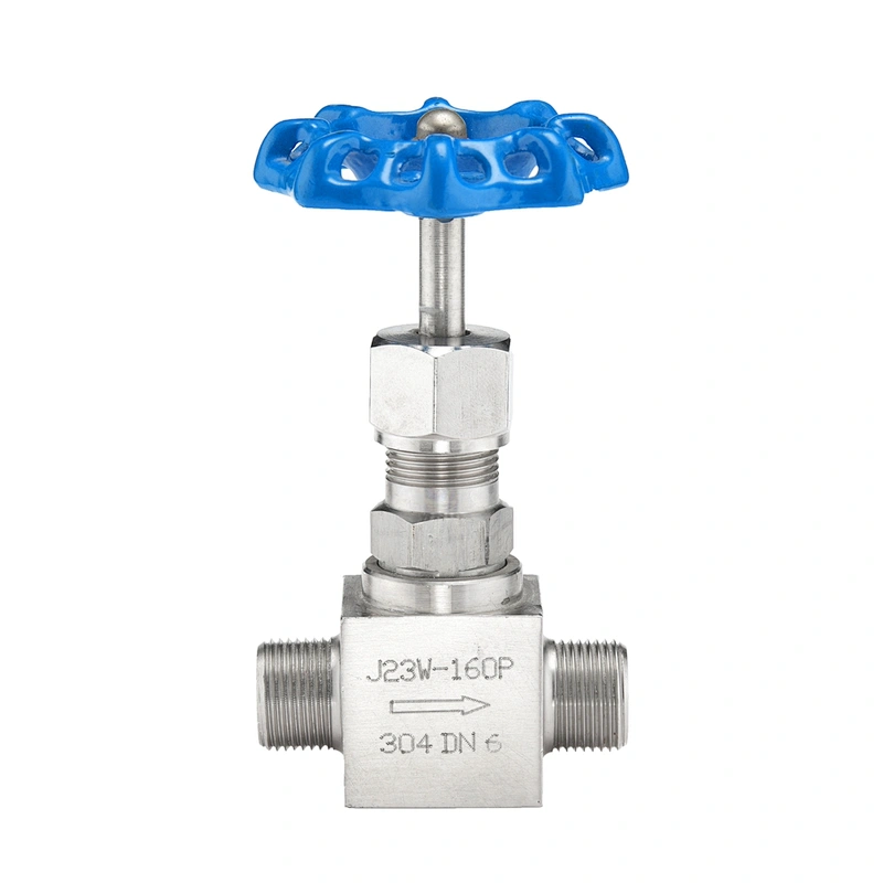 Compression 3000psi Stainless Steel Male Threaded Hydraulic Flow Control Needle Valve