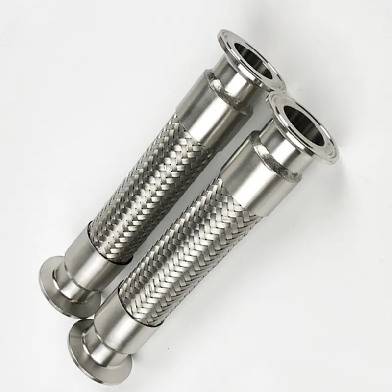 TONY Stainless Steel Braided Gas Hose Steam High Pressure Flexible Metal Hose Pipe For Pipeline