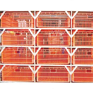 Automatic Crates stack and De-stack machine for slaughter house machinery