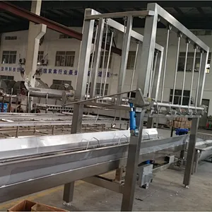 Automatic Crates stack and De-stack machine for slaughter house machinery