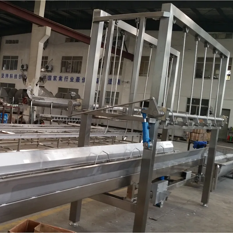 Automatic Crates stack and De-stack machine for slaughter house machinery