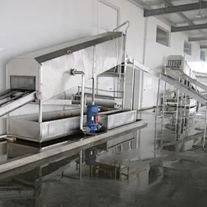 automatic live birds slaughterhouse using crate washer poultry processing line
