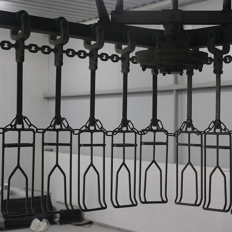 halal poultry abattoir slaughterhouse processing conveyor line shackles for hanging feet