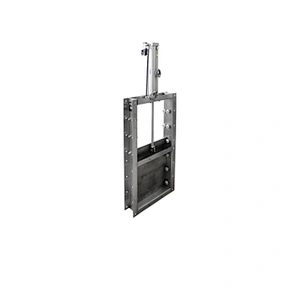 manual, electrical Pneumatic slide gate for feed pellet production line with SC ISO SGS