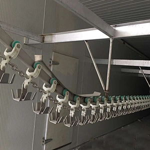 Stainless steel 304 frame Agricultural poultry farm broiler processing air chilling line equipment for slaughterhouse project