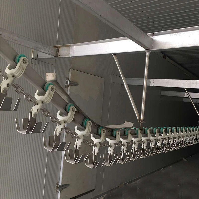 Stainless steel 304 frame Agricultural poultry farm broiler processing air chilling line equipment for slaughterhouse project