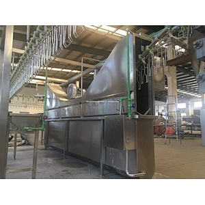 Latest design high quality 200 to12000BPH poultry broiler farm abattoir automatic temperature controlling scalder equipment