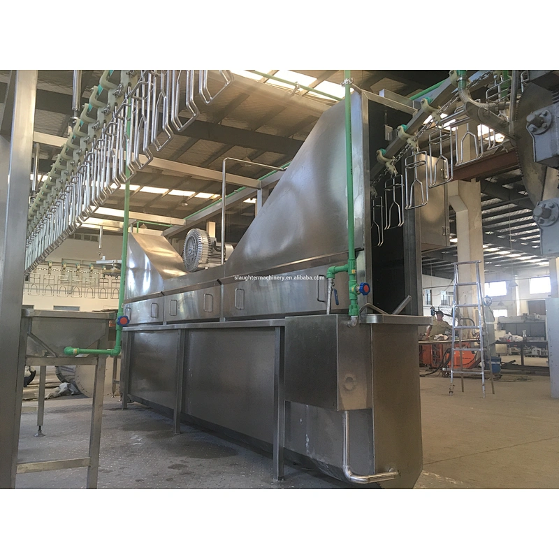 Latest design high quality 200 to12000BPH poultry broiler farm abattoir automatic temperature controlling scalder equipment