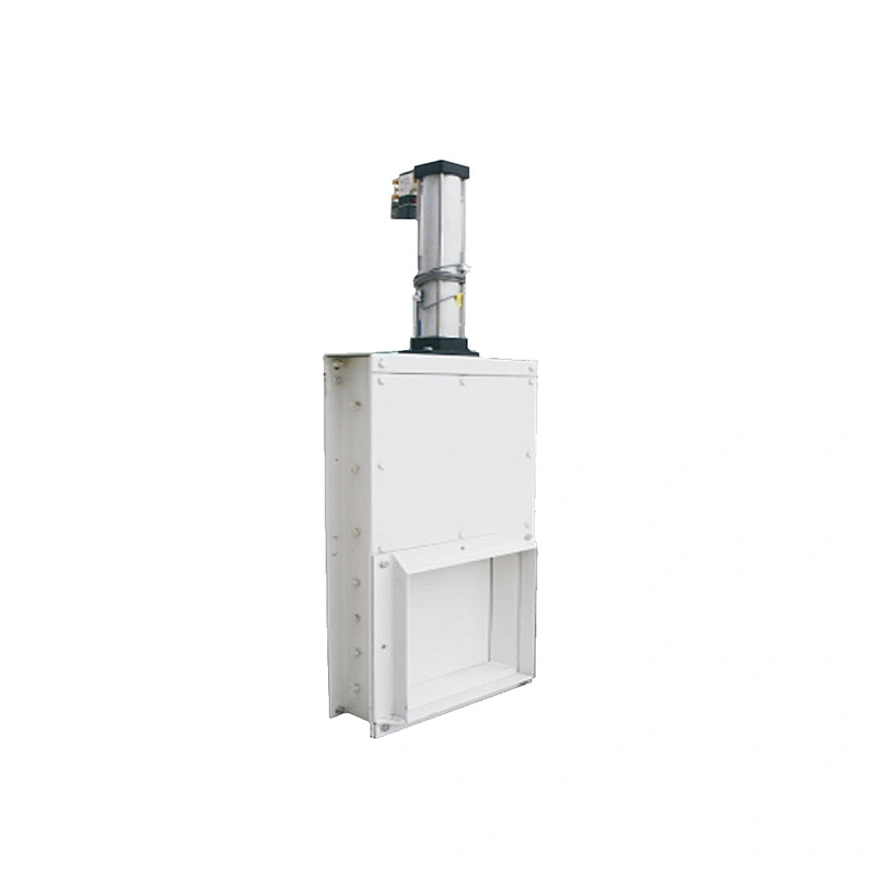 manual, electrical Pneumatic slide gate for feed pellet production line with SC ISO SGS
