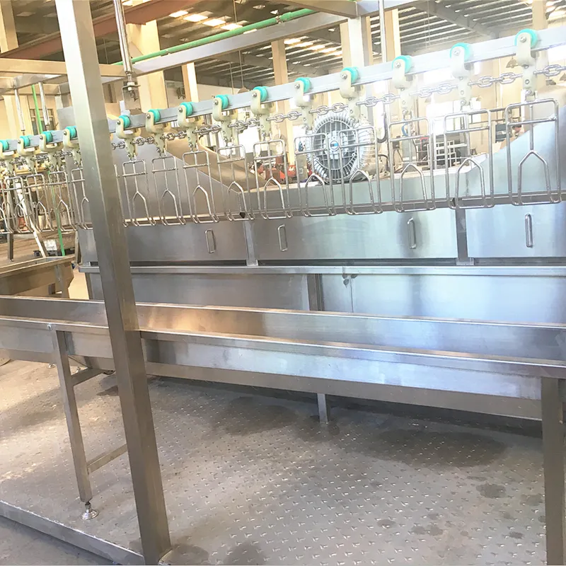 Factory Price 300-500BPH Compact Chicken slaughter  equipments Poultry processing machine