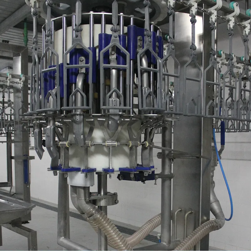 Poultry processing equipment manufacturers Automatic Evisceration machinery Vent Cutter