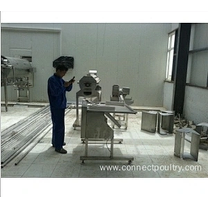 Poultry Processing plant machinery Gizzard Fat Removing Machine Gizzard de-fatter for poultry dressing machines