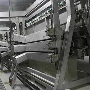 Customized Complete chicen farm turnkey project slaughterhouse processing plant feather plucking removal machinery