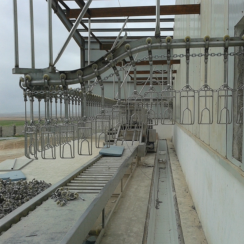 Trade assurance good quality turnkey broiler farms poultry slaughtering line
