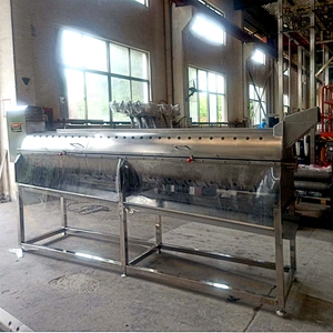 Brand new  500kgs to 1000kg per hour  Production Capacity Chicken feet yellow skin peeling machine poultry processing  machinery