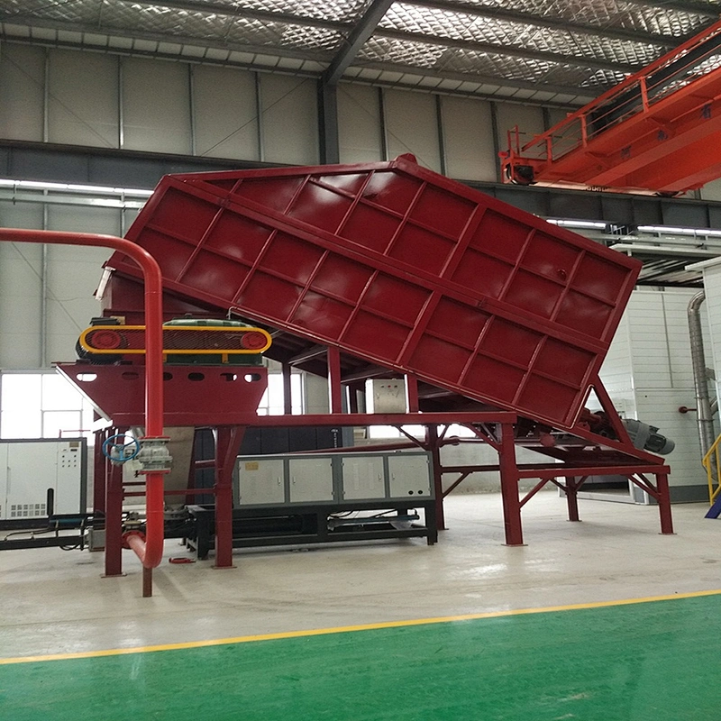 poultry farm full automatic raw materials receiving bin for catte and sheep slaughterhouse waste