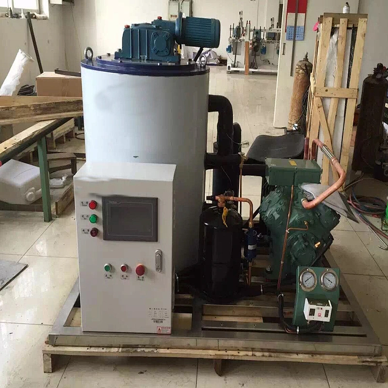industrial Large capacity ice manufacturing plant large ice flaker producer refrigerator