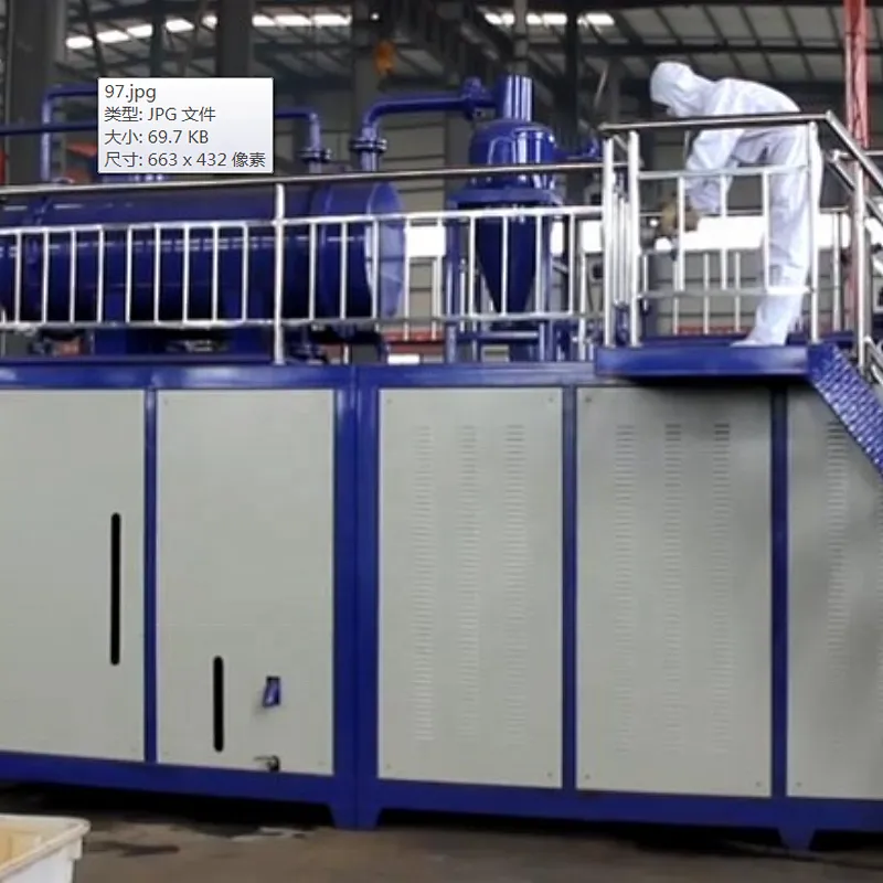 hot sales waste treating machinery compact rendering equipment for poultry slaughtering house chicken waste material
