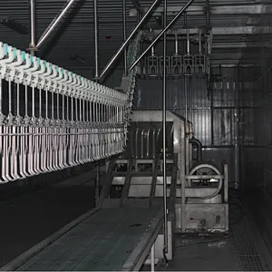 Brand new poultry processing plant crate belt conveyor machinery with low price high depilation used poultry equipment for sale