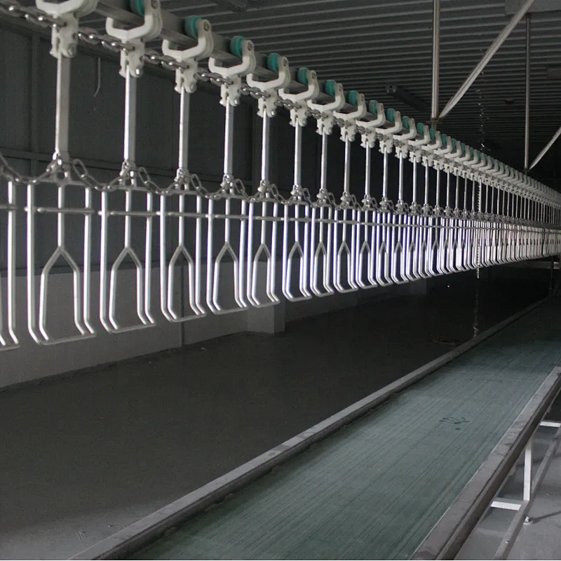 high quality Automatic poultry Slaughter frequency conversion controlling overhead conveyor line hanger equipment