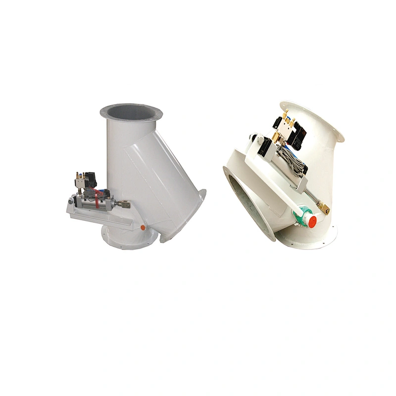 Pneumatic Three-ways Discharger For halal broiler farm Feed mesh mill Production Line T