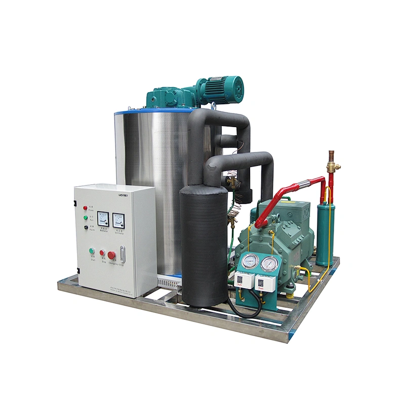 2019 year hot sale 1000kg 2T, 5T 10T, 20T cold roomuse ice making flaker machine  for chicken spiral chiller