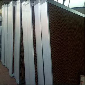 Chicken Shed Poultry Farm Ventilation Cooling PAD