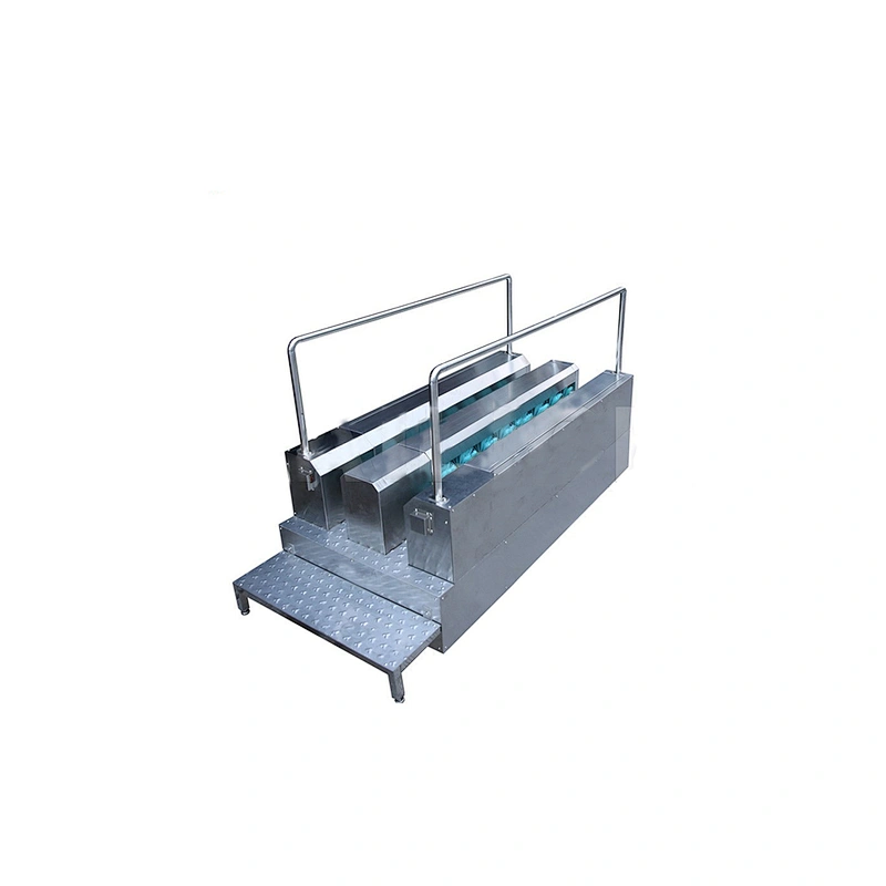 halal poultry chicken slaughter house dirty clean use boot washer equipment