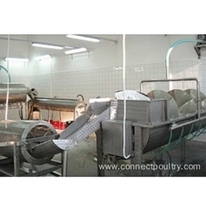Automatic Large Quantity Chicken feet processing line Slaughethouse Equipment