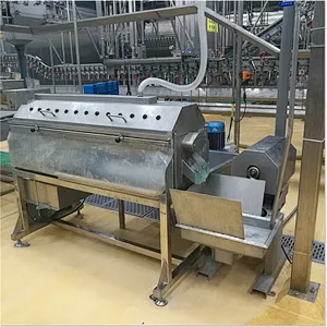 Brand new  500kgs to 1000kg per hour  Production Capacity Chicken feet yellow skin peeling machine poultry processing  machinery