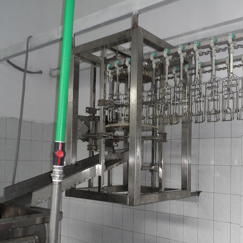 hot sale Full stainless steel 304 industrial food processing plant slaughterhouse feet cutter equipment