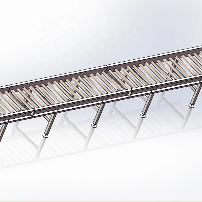 Crates conveyor for Birds receiving machine poultry processing plant equipment