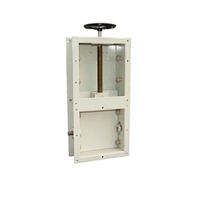manual, electrical Pneumatic slide gate for feed pellet production line with SC ISO SGS