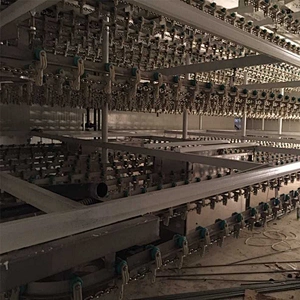CE certificate proved Top Chinese turnkey poultry farm project chicken slaughter air chiller room equipment with high quality