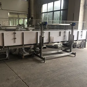 Quality Chicken Water bath Stainless steel 304 rack Electric Stunner for poultry processing plant slaughering house
