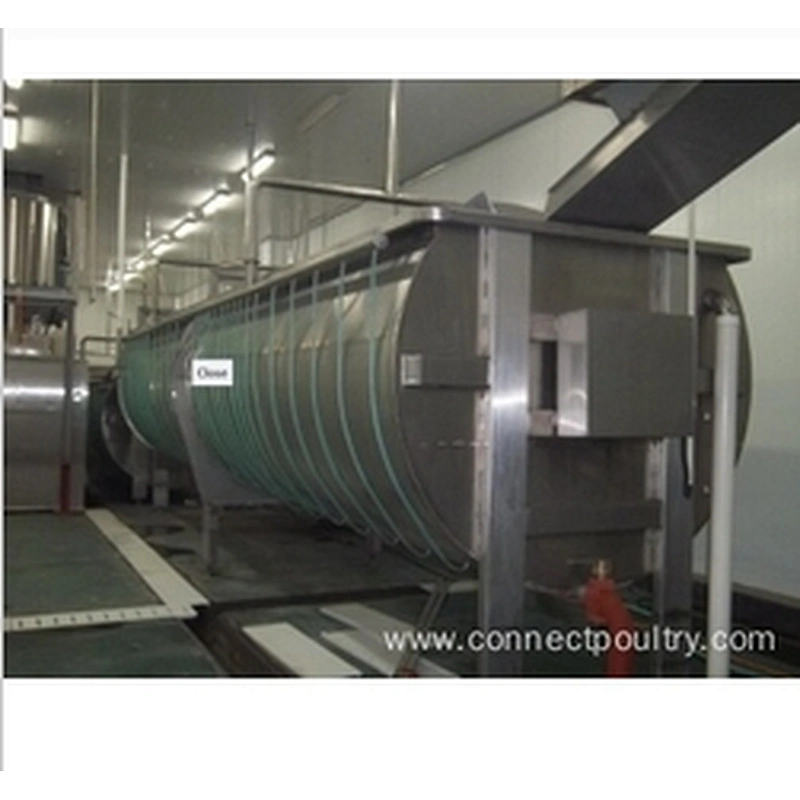 Large Spiral Pre-chiller machine for Poultry processing plant machinery