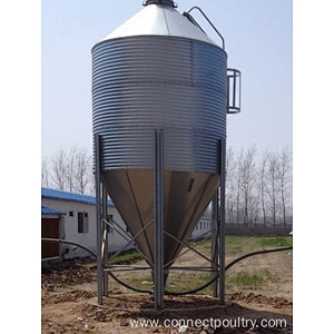 Feed Silo for Chicken house shed feeding equipment