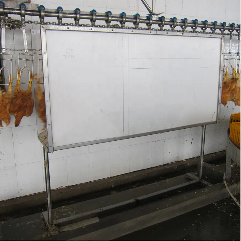 Quality Chicken Water bath Stainless steel 304 rack Electric Stunner for poultry processing plant slaughering house