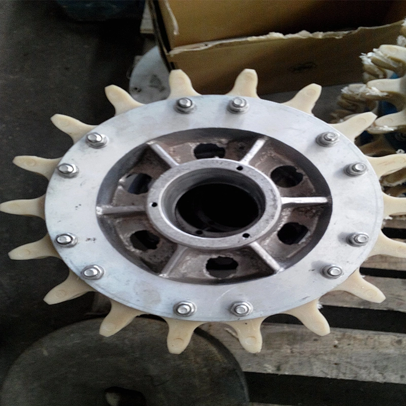 small capacity halal poultry chicken slaughterhouse butcher conveyor line nylon wheel accessories for slaughterhouse