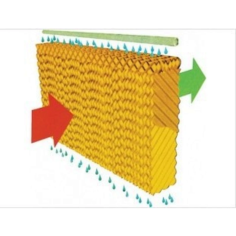 Chicken Shed Poultry Farm Ventilation Cooling PAD